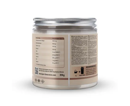 Sport Generation Beauty Formula 210 g, Фасування: 210 g, Смак: Mango Blackberry / Манго Ожина, image , зображення 2