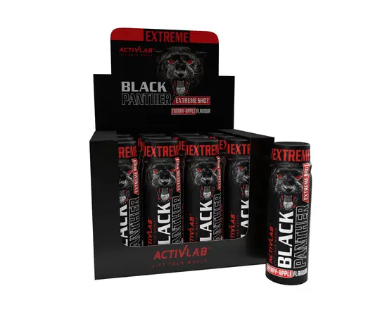 Activlab Black Panther Shot 80 ml Cherry Apple, image , зображення 2