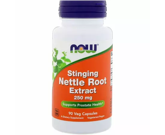 NOW Stinging Nettle Root Extract 250 mg 90 vcaps, image 