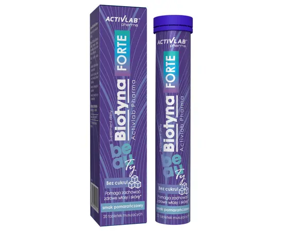 Activlab Biotyna Forte 20 tabs Orange, Activlab Biotyna Forte 20 tabs Orange  в интернет магазине Mega Mass