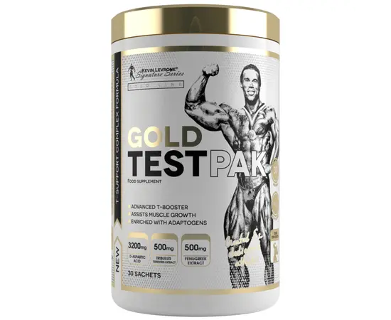 Kevin Levrone Gold Test Pak 30 sachets, Kevin Levrone Gold Test Pak 30 sachets  в интернет магазине Mega Mass