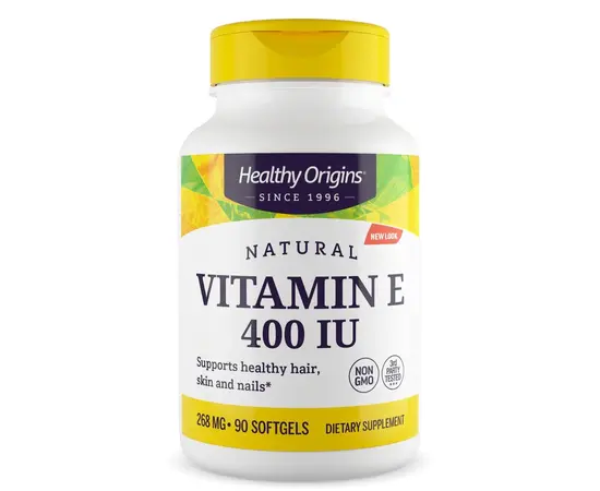 Healthy Origins Vitamin E 400 IU 90 softgels, Healthy Origins Vitamin E 400 IU 90 softgels  в интернет магазине Mega Mass