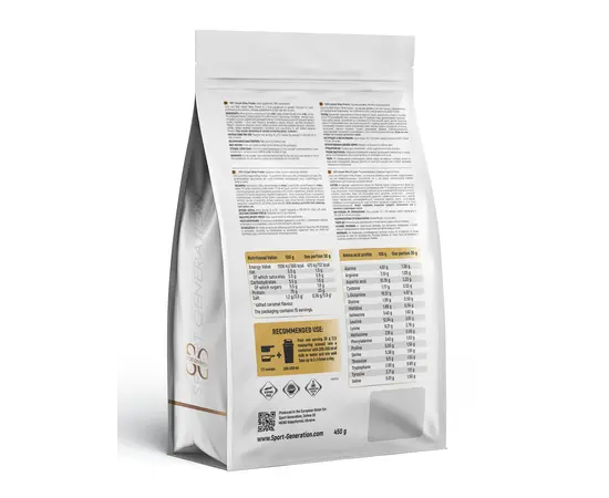 Sport Generation Gold Line 100% Instant Whey Protein 450 g, Фасовка: 450 g, Вкусы:  Strawberry / Клубника, Sport Generation Gold Line 100% Instant Whey Protein 450 g, Фасовка: 450 g, Вкусы:  Strawberry / Клубника , изображение 2 в интернет магазине Mega Mass