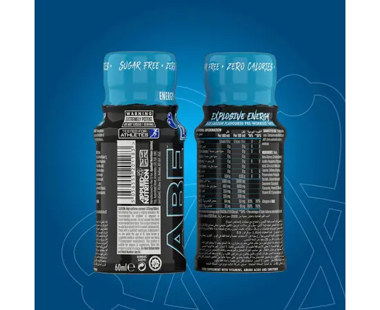Applied Nutrition ABE Shot 60 ml, Фасування: 60 ml, Смак: Blue Lagoon / Блакитна Лагуна, image , зображення 3