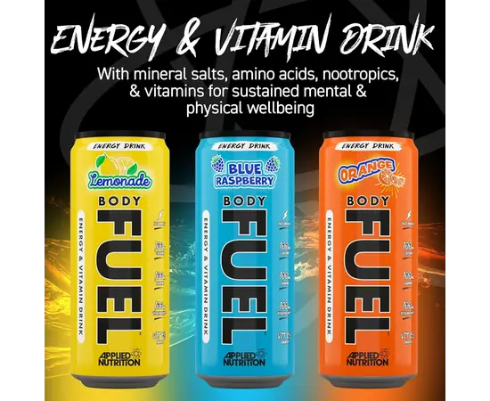 Applied Nutrition Body Fuel 330 ml, Фасування: 330 ml, Смак: Blue Raspberry / Блакитна Малина, image , зображення 5