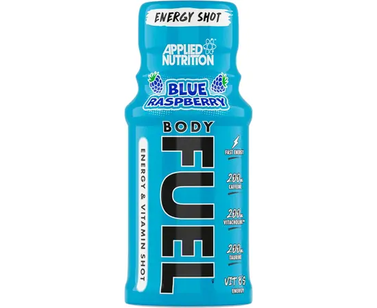 Applied Nutrition Body Fuel Shot 60 ml, Фасування: 60 ml, Смак: Blue Raspberry / Блакитна Малина, image , зображення 2