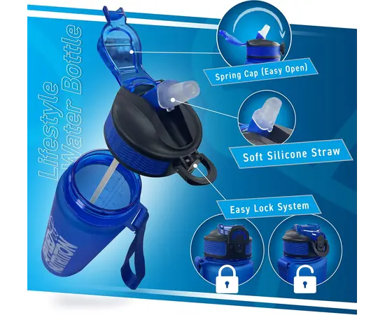 Applied Nutrition Sports Water Bottle 1000 ml, Applied Nutrition Sports Water Bottle 1000 ml , изображение 3 в интернет магазине Mega Mass
