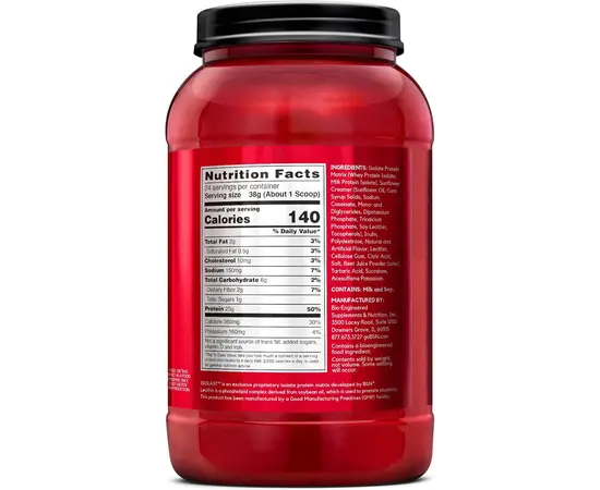 BSN Syntha-6 Isolate 912 g, Фасування: 912 g, Смак: Strawberry Milkshake / Полуничний Мілкшейк, image , зображення 2
