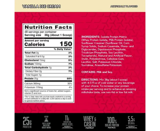 BSN Syntha-6 Isolate 1820 g, Фасовка: 1820 g, Вкусы: Vanilla Ice Cream / Ванильное Мороженое, BSN Syntha-6 Isolate 1820 g, Фасовка: 1820 g, Вкусы: Vanilla Ice Cream / Ванильное Мороженое , изображение 4 в интернет магазине Mega Mass