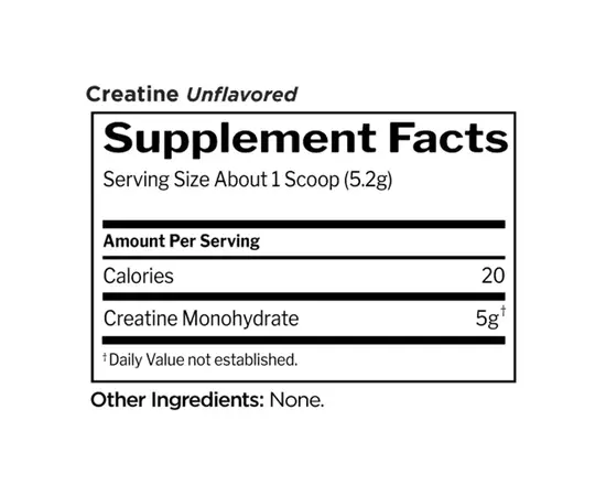 Rule One Creatine Monohydrate 150 g, Фасування: 150 g, Смак: Unflavored  / Без смаку, image , зображення 2