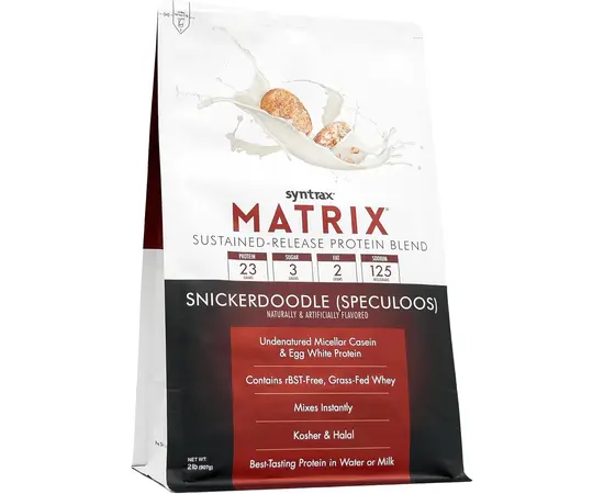Syntrax Matrix 907 g, Фасування: 907 g, Смак: Snickerdoodle / Печиво Снікердудл, image , зображення 2