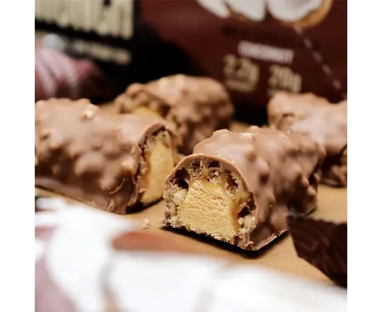 Warrior Crunch 64 g, Фасовка: 64 g, Вкусы: Chocolate Coconut / Шоколад Кокос, Warrior Crunch 64 g, Фасовка: 64 g, Вкусы: Chocolate Coconut / Шоколад Кокос , изображение 3 в интернет магазине Mega Mass