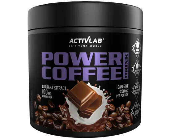 Activlab Power Coffe Drink 150 g, Фасовка: 150 g, Вкусы: Vanilla / Ваниль, Activlab Power Coffe Drink 150 g, Фасовка: 150 g, Вкусы: Vanilla / Ваниль , изображение 2 в интернет магазине Mega Mass