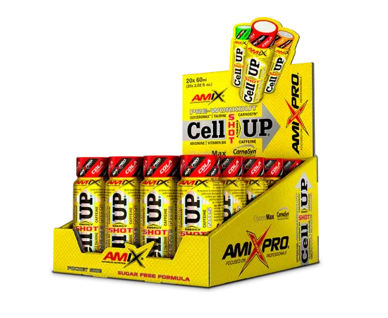 AmixPro CellUP Shot 60 мл 1/20, Фасування: 60 ml, Смак: Energy / Енергія, image , зображення 4