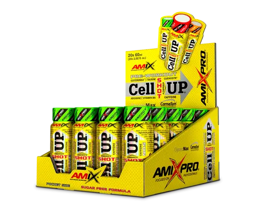 AmixPro CellUP Shot 60 мл 1/20, Фасування: 60 ml, Смак: Energy / Енергія, image , зображення 2