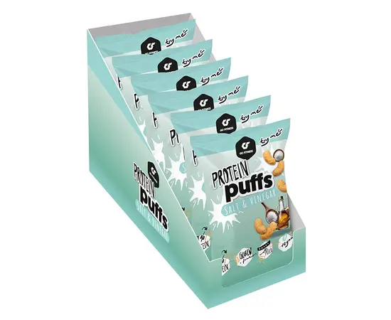 Go Fitness Protein Puffs 50 g Salt & Vinegar, Go Fitness Protein Puffs 50 g Salt & Vinegar , изображение 2 в интернет магазине Mega Mass