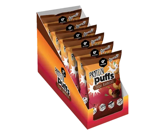 Go Fitness Protein Puffs 50 g Texas Barbecue, Go Fitness Protein Puffs 50 g Texas Barbecue , изображение 2 в интернет магазине Mega Mass