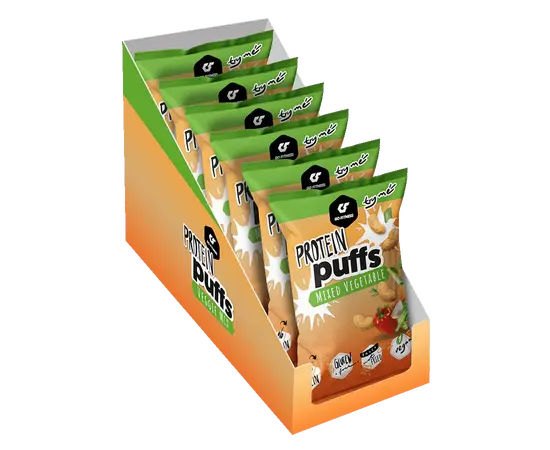 Go Fitness Protein Puffs 50 g Veggie Mix, Go Fitness Protein Puffs 50 g Veggie Mix , изображение 2 в интернет магазине Mega Mass