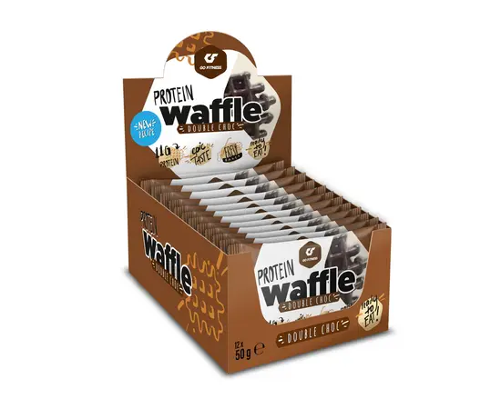 Go Fitness Protein Waffle 50 g Double Choc, Go Fitness Protein Waffle 50 g Double Choc , изображение 2 в интернет магазине Mega Mass