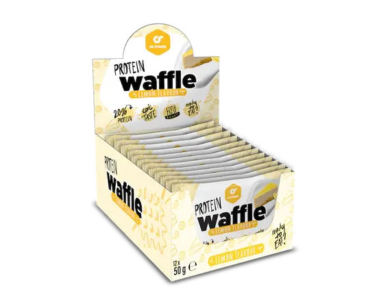 Go Fitness Protein Waffle 50 g Lemon, Go Fitness Protein Waffle 50 g Lemon , изображение 2 в интернет магазине Mega Mass