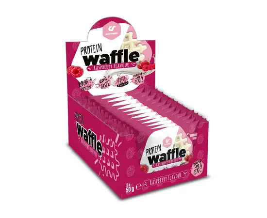 Go Fitness Protein Waffle 50 g Raspberry, Go Fitness Protein Waffle 50 g Raspberry , изображение 2 в интернет магазине Mega Mass