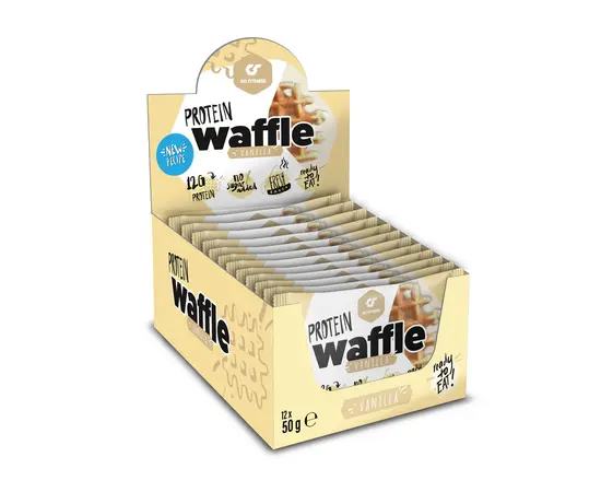 Go Fitness Protein Waffle 50 g Vanilla, Go Fitness Protein Waffle 50 g Vanilla , изображение 2 в интернет магазине Mega Mass