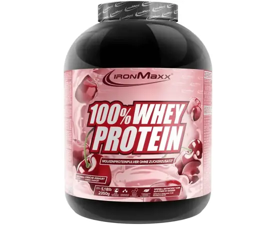 IronMaxx 100% Whey Protein 2350 g, Фасовка: 2000 g, Вкусы: Blueberry Cheeseceke / Черничный Чизкейк, IronMaxx 100% Whey Protein 2350 g, Фасовка: 2000 g, Вкусы: Blueberry Cheeseceke / Черничный Чизкейк , изображение 3 в интернет магазине Mega Mass