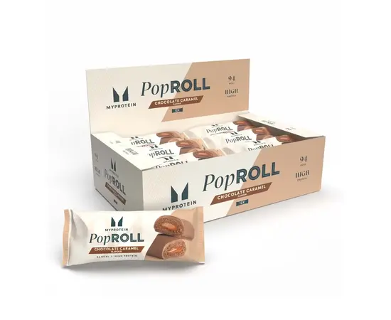 Myprotein Pop Roll 27 g Salted Caramel, Myprotein Pop Roll 27 g Salted Caramel , изображение 3 в интернет магазине Mega Mass