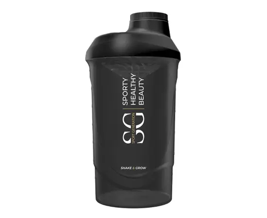 Shaker Sport Generation Wave 600 ml Black Smoked, image 