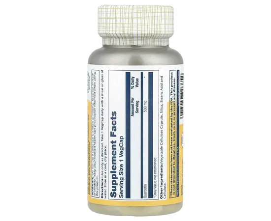 Solaray Quercetin 500 mg 90 caps, image , зображення 2