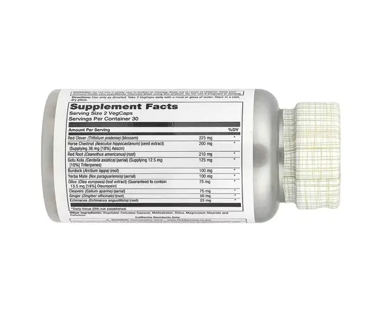 Solaray Total Cleanse Lymph 60 vegcaps, image , зображення 2