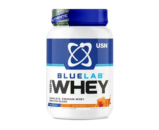 USN Blue Lab 100% Whey 900 g, Фасування: 908 g, Смак: Choco Caramel / Шоколад Карамель, image , зображення 2