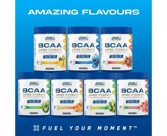 Applied Nutrition BCAA Amino-Hydrate 450 g, Фасування: 450 g, Смак: Pineapple / Ананас, image , зображення 3