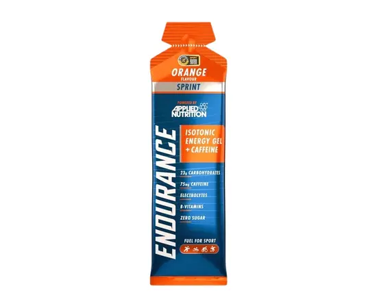 Applied Nutrition Gel Endurance Velocity - Fuel Sprint 60 g, Фасовка: 60 g, Вкусы: Orange / Апельсин, Applied Nutrition Gel Endurance Velocity - Fuel Sprint 60 g, Фасовка: 60 g, Вкусы: Orange / Апельсин  в интернет магазине Mega Mass