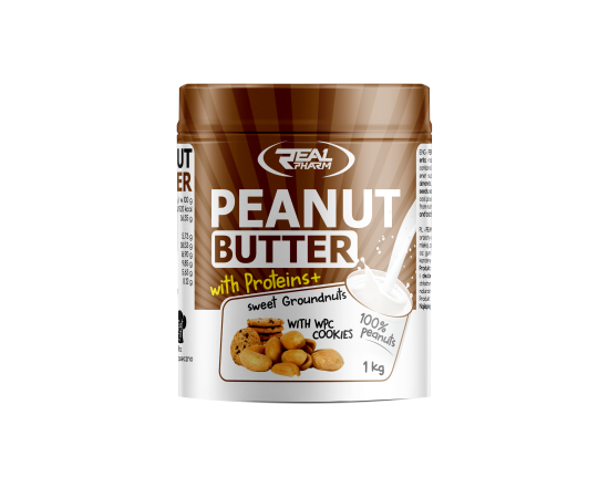 Real Pharm Peanut Butter with proteins 1000 g, image 