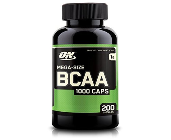 Optimum Nutrition Mega-Size BCAA, Фасовка: 200 caps, Optimum Nutrition Mega-Size BCAA, Фасовка: 200 caps  в интернет магазине Mega Mass