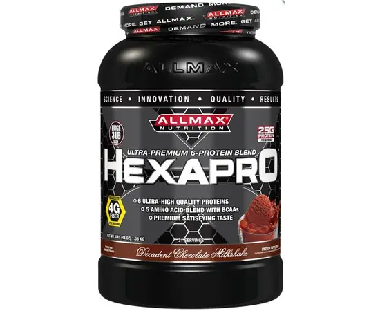 Allmax Hexapro 1300 g, Вкус:  Chocolate / Шоколад, Allmax Hexapro 1300 g, Вкус:  Chocolate / Шоколад  в интернет магазине Mega Mass