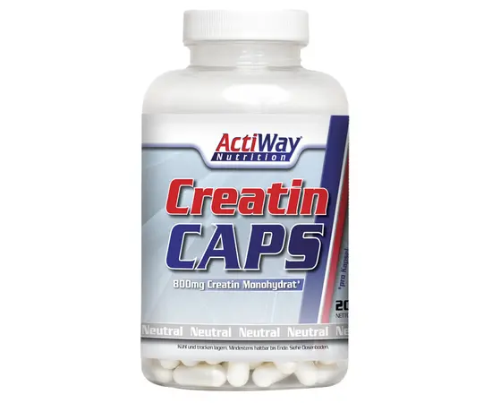 ActiWay Creatine Caps 200 caps, image 