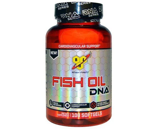 BSN Fish Oil DNA 100 softgels, BSN Fish Oil DNA 100 softgels  в интернет магазине Mega Mass