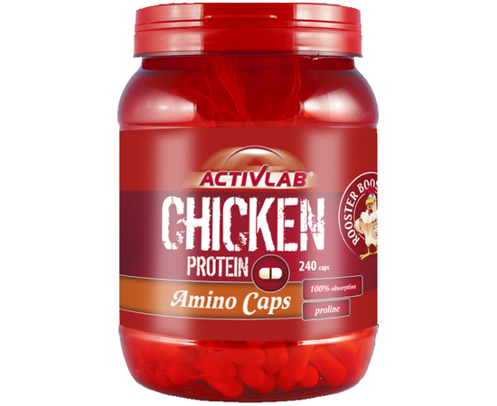Activlab Chicken Protein Amino 240 caps, image 