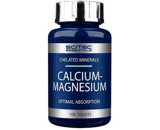 Scitec Nutrition Calcium-Magnesium 100 tabs, image 