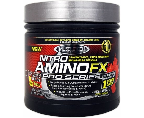 Nitro Amino FX Pro Series 385г, Nitro Amino FX Pro Series 385г  в интернет магазине Mega Mass