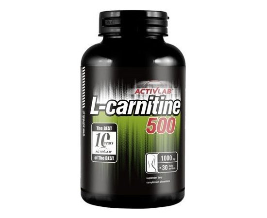 Activlab L-Carnitine 500 60 caps, image 