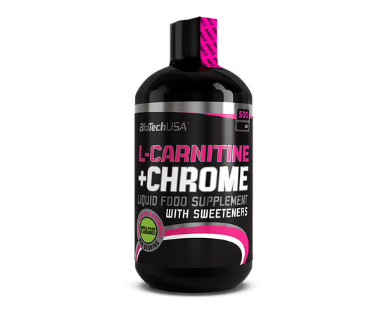 BioTech L-Carnitine+Chrome 500 ml, Смак:  Grapefruit / Грейпфрут, image 