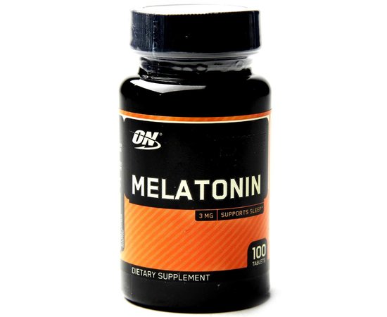 Optimum Nutrition Melatonin 3 mg 100 tabs, image 