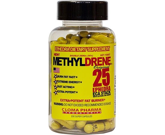 ЗНИЖЕНА ЦІНА! Cloma Pharma Methyldrene 100 caps ТЕРМІН ДО 02.22, image 