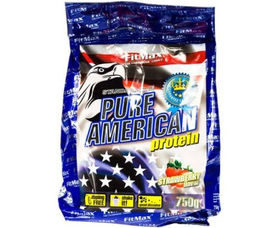 FitMax Pure American Protein 750 g, Смак: Vanilla / Ваніль, image 