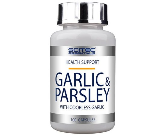 Scitec Nutrition Garlic & Parsley 100 caps, image 