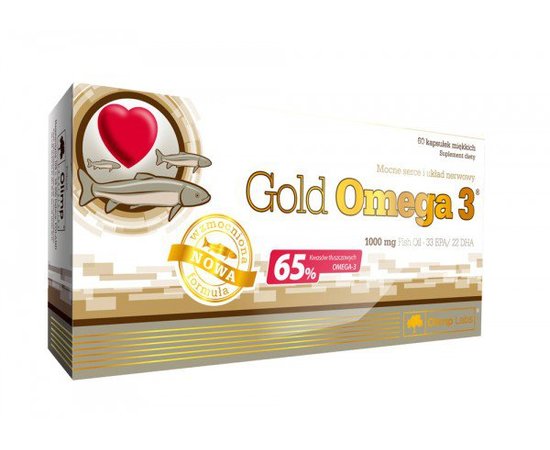 Olimp Gold Omega 3 60 caps, Olimp Gold Omega 3 60 caps  в интернет магазине Mega Mass