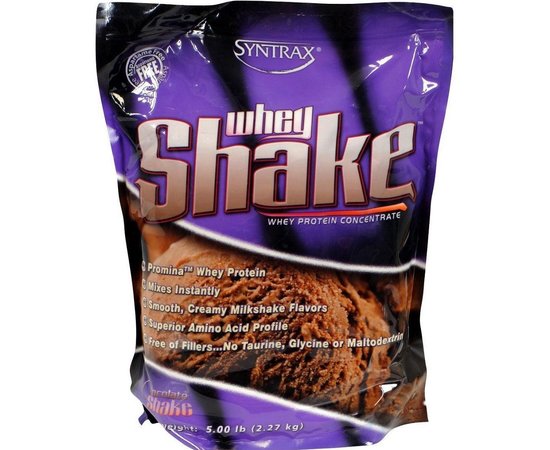 Syntrax Whey Shake 2270 g, Смак:  Chocolate / Шоколад, image 